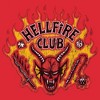 Mens Stranger Things Retro Hellfire Club Logo T Shirt - 2 of 3
