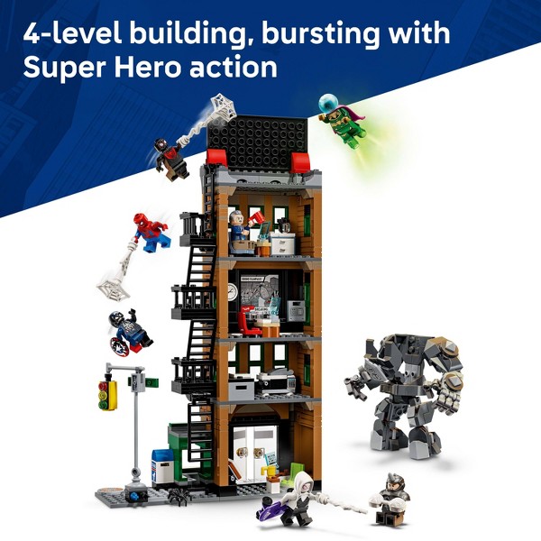 LEGO Marvel Spider-Man vs. Mysterio: The Daily Bugle 76342 3