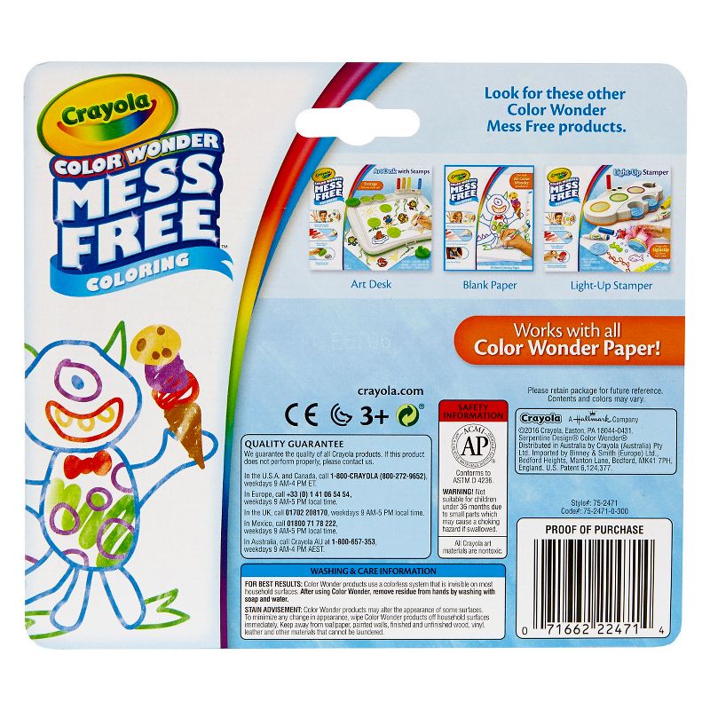 Crayola Color Wonder Markers - 10 Classic Colors, 6 of 10