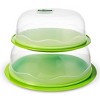 Ozeri 4-piece Nesting Domed Food Storage Container Set, INSTAVAC Ready-Serve, Vacuum Seal - image 2 of 4