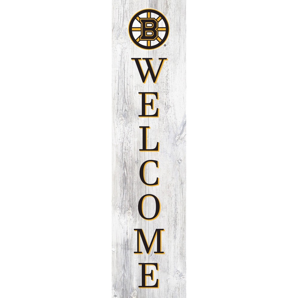 Photos - Wallpaper NHL Boston Bruins 48" Welcome Leaner