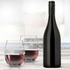 Berkware Classy Stemless Wine Glasses with Diamond Studded Design - 16oz - image 3 of 4