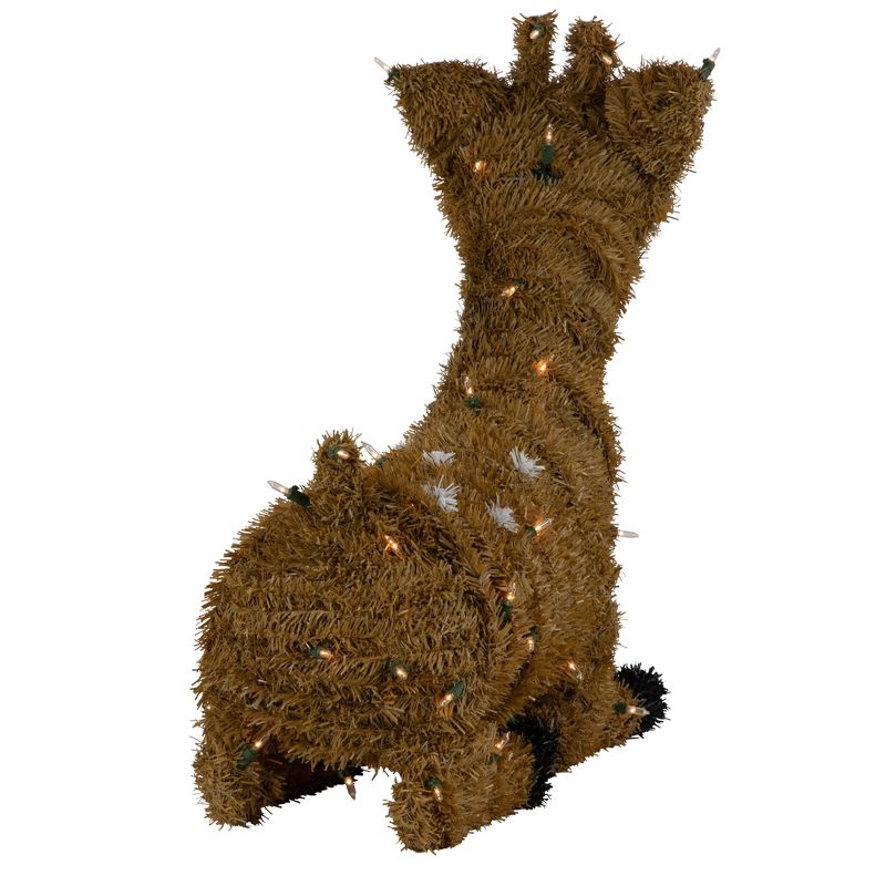 Northlight Pre-Lit Fawn Reindeer with Spots Outdoor Christmas Decoration - Brown, 4 of 8