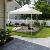 Yescom 8x8Ft 2-Tier Gazebo Top Replacement UV30+ for 2 Tier Outdoor Patio Canopy Cover Party Backyard Garden Ivory White - 2 of 4