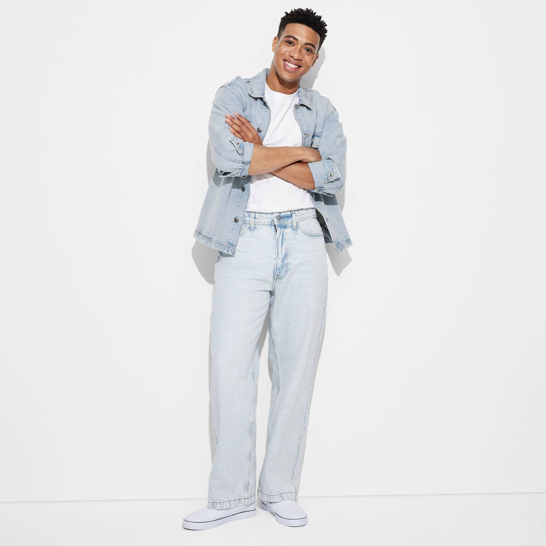 Men's Baggy Fit Straight Jeans - Original Use