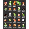 Men's Nintendo Super Mario Bros Character Guide T-Shirt - 2 of 4