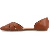 Journee Collection Womens Brandee Slip On Almond Toe Ballet Flats - 2 of 4