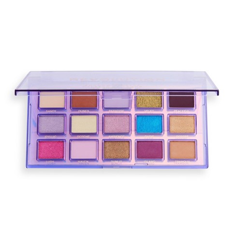 Makeup Revolution Reflective Eyeshadow Palette - Ultra Violet - 0.3oz :  Target