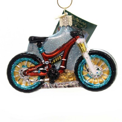 Old World Christmas 3.0 Inch Mountain Bike Modified Cruiser Tree Ornaments