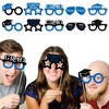 Big Dot of Happiness 2026 Blue Graduation Glasses - Paper Card Stock Party Photo Booth Props Kit - 10 Count - 2 of 4