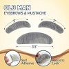 4E's Novelty Old Man Costume For Kids Boys - 100 Days of School Costume for Boys, Old Man Costume for Kids, Grandpa Dress Up Accessories Kit 5 Pcs Set - 4 of 4