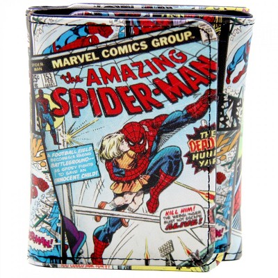 Adult Spider-Man #153 Comic Cover Trifold Wallet in Collectors Tin