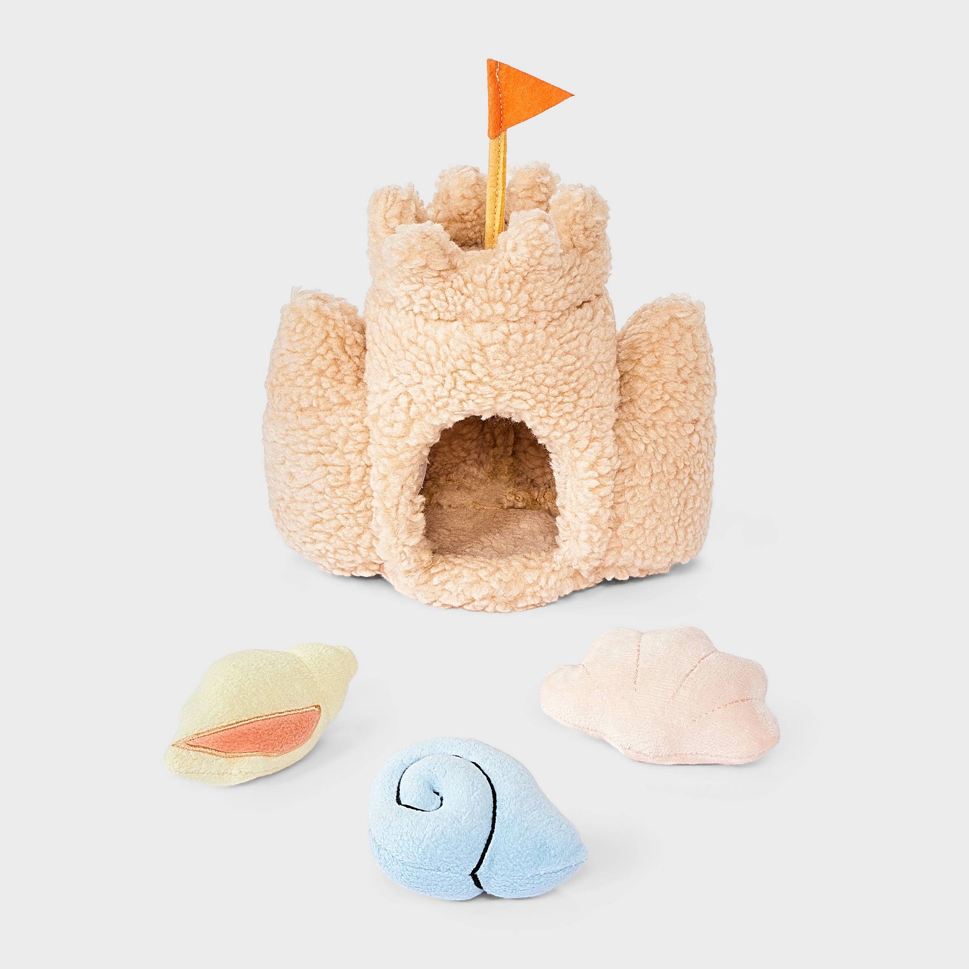 Sand Castle Burrow Plush Dog Toy - Boots & Barkley™