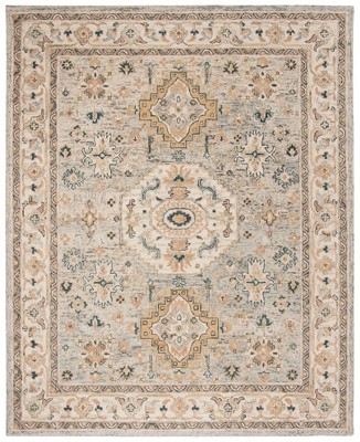 Aspen Apn601 Hand Tufted Area Rug - Moss Ivory - 8' X 10' - Safavieh 