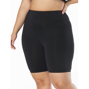Beach House Sport Plus Size Pace High Waist Biker Short - 1 of 2