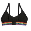 TomboyX Scoop Neck Bralette, Cotton Bra Convertible Straps, Wireless Low Impact - image 2 of 4