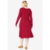 Woman Within Women's Plus Size Rib Knit Sweater Dress - image 3 of 4