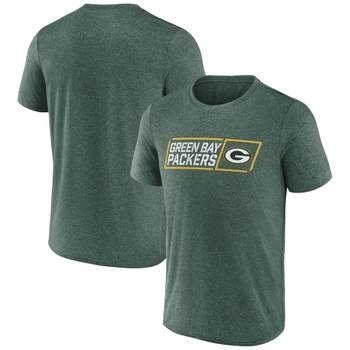 Nfl Green Bay Packers Men's Quick Turn Performance Short Sleeve T