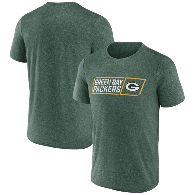 NFL Green Bay Packers Men&#39;s Quick Tag Athleisure T-Shirt, 1 of 4