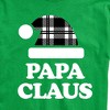 Men's - Instant Message - Papa Claus Christmas Short Sleeve Graphic T-Shirt - 2 of 4