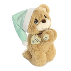 Aurora Medium Charlie Prayer Bear Precious Moments Inspirational Stuffed Animal Brown 9.5" - 1 of 4