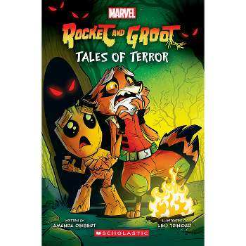 Tales of Terror: A Graphix Book (Marvel's Rocket and Groot) - by  Amanda Deibert (Paperback)