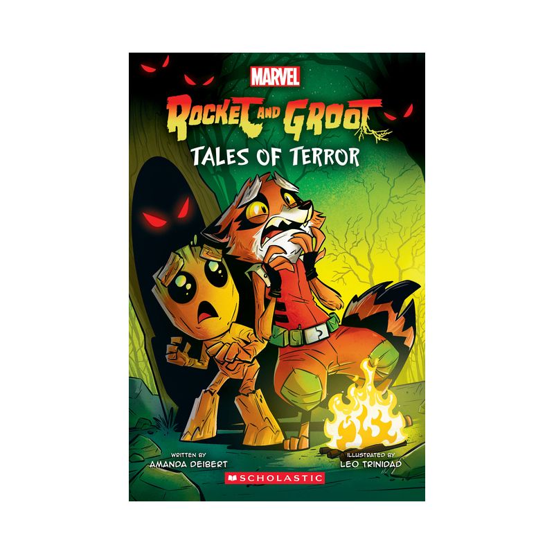 Tales of Terror: A Graphix Book (Marvel's Rocket and Groot) - by  Amanda Deibert (Paperback), 1 of 2