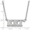 Black Bow Jewelry Sterling Silver Kappa Kappa Gamma Greek Life Necklace 18 Inch - 2 of 4