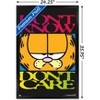 Trends International Garfield - Don't Care Framed Wall Poster Prints - 3 of 4