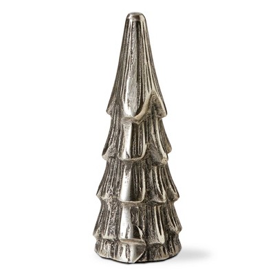 tag Cast Aluminum Tree Decor Small