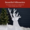 Best Choice Products 3-Piece 56in Reindeer Family Silhouette Set, Outdoor Christmas Yard Decoration w/ Buck, Doe, Fawn - 3 of 4