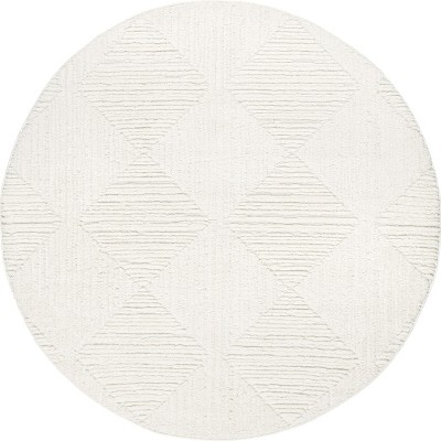 Nuloom Kerry Textured Geometric Tasseled Area Rug