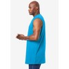 KingSize Men's Big & Tall Shrink-Less Longer-Length Lightweight Muscle Pocket Tee - 4 of 4