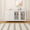 Bella Depot 55.12''W Modern Side Sideboard Cabinet - 2 of 4