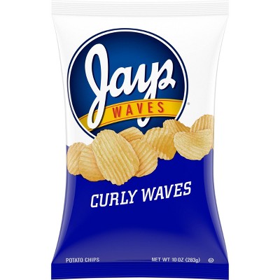 Jays Curly Waves Potato Chips - 10oz