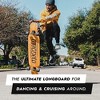 Magneto Bamboo Carbon Fiber Longboard Skateboard- 46" x 9.5", Cruising, Carving, Downhill and Dancing, Kicktails & Tricks - 3 of 4