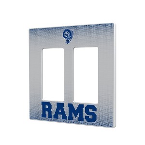 NFL NFC Historic Teams Linen Hidden-Screw Light Switch Plate for Double Rocker - 1 of 4
