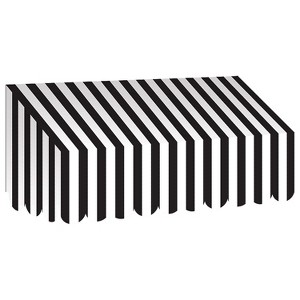 Teacher Created Resources Black & White Stripes Awning (TCR77505) - 1 of 2