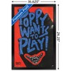 Trends International Poppy Playtime - Poppy Wants To Play Framed Wall Poster Prints - 3 of 4