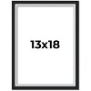 PosterPalooza | Flat Silver Picture Frame - UV Acrylic, Foam Board Backing, Hanging Hardware - 2 of 4