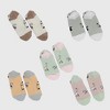 Alilang Adorable Cat - Print No Show Socks Soft for Casual 5Pk - 3 of 4