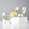 Viski Crystal Mezcal Glasses Set of 2 - Premium Crystal Clear Glass, Stemless Mezcal Cocktail Glasses, Liquor Glass Gift Set - 8 oz, Clear - 2 of 4