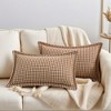 REGALWOVEN Fade-Resistant Houndstooth Decorative Soft Cozy Throw Pillow Covers 2 Pcs - 2 of 4