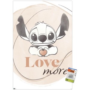 Trends International Disney Lilo and Stitch - Love More Unframed Wall Poster Prints - 1 of 4