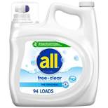 All Free Clear Liquid Concentrated Laundry Concentrated Detergent