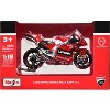 Ducati Desmosedici GP #43 & #63 "Ducati Lenovo Team" Champions "MotoGP World Championship" Set 1/18 Diecast Models by Maisto - 4 of 4