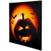 Northlight LED Lighted Bats and Jack-O-Lantern Halloween Canvas Wall Art - 19.75" x 19.75" - 4 of 4