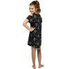 Intimo Big Girls' Harry Potter I Solemnly Swear Shoulder Cut Out Nightgown Black - 4 of 4