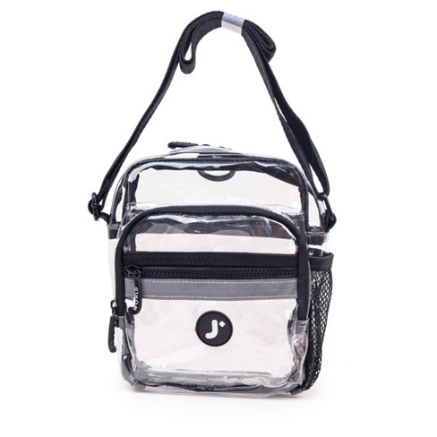 Clear Crossbody Bag Stadium Approved,Clear Purse TPU Tote Bag for Concerts Sports Festival Personalized Monogrammed Logo