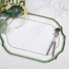 Saro Lifestyle Elegant Embroidery Detail Placemat (Set of 4) - 4 of 4